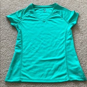 Teal workout T-shirt